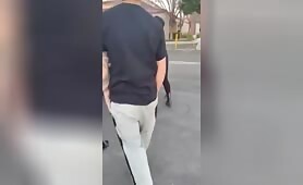 Dirty San Bernardino thot gets weave snatched ( OC )