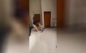 Bully Gets Beat by way smaller Girl 