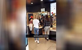 fight at the local mcdonald’s